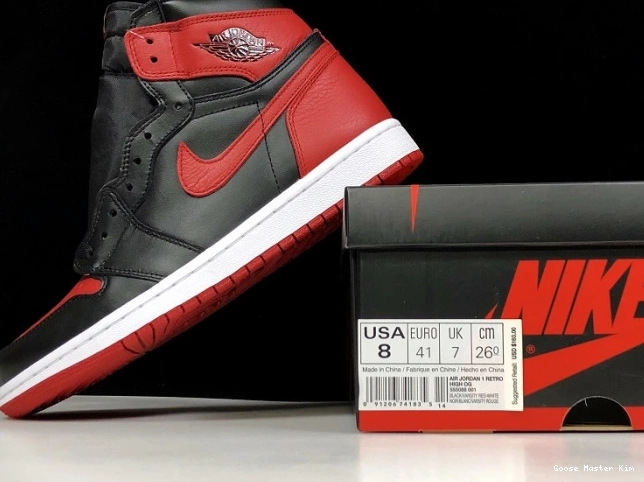 Retro Banned Air Jordan OG 555088-001 High 1 0622